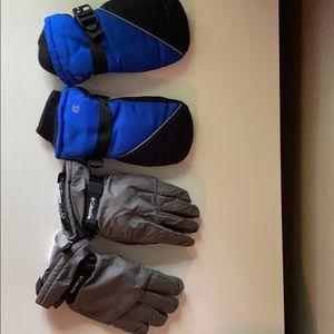 Gently used winter gloves.